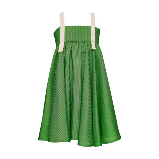 Φόρεμα ριγέ πράσινο
